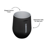 CORKCICLE CERAMIC SLATE/GREY STEMLESS