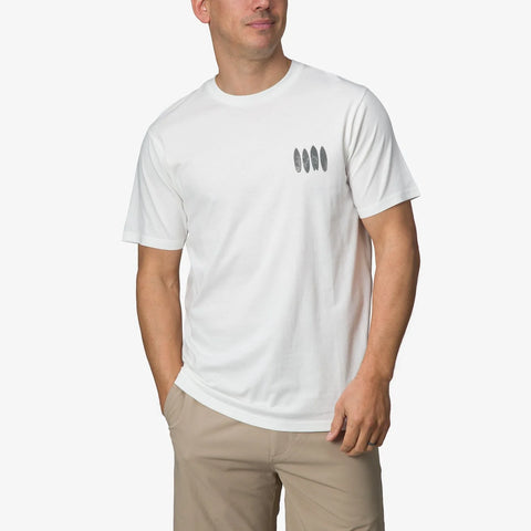 REEF VINTAGE WHITE TEE