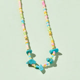 PURA VIDA SOLANA SEED BEAD CHOKER