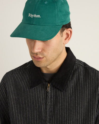RHYTHM ESSENTIAL BRUSHED TWILL CAP TEAL