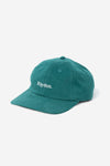 RHYTHM ESSENTIAL BRUSHED TWILL CAP TEAL