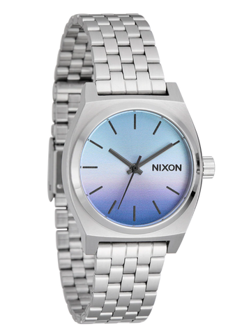 NIXON MEDIUM TIME TELLER SILVER DUSK