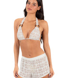 HURLEY SHELL CROCHET SHORT