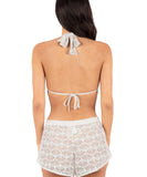 HURLEY SHELL CROCHET SHORT