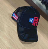 HURLEY M ISLAND RUSH  TRUCKER BLK