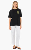 HURLEY Duality Oversize Cotton Graphic Boyfriend T-Shirt