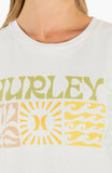 HURLEY Surf Days Boxy Cotton Crop T-Shirt