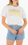 HURLEY Surf Days Boxy Cotton Crop T-Shirt