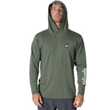 VISSLA TWISTED ECO HOODED LS SUN SHIRT