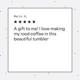 CORKCICLE CERAMIC SLATE GREY TUMBLER