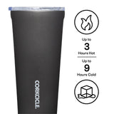 CORKCICLE CERAMIC SLATE GREY TUMBLER