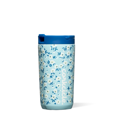 Corkcicle  12oz Kids Ditsy Cup • Floral Blue