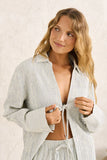 RHYTHM DRIFTWOOD STRIPE OVERSWIM SHIRT