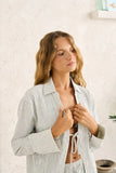 RHYTHM DRIFTWOOD STRIPE OVERSWIM SHIRT
