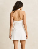 RHYTHM LOUISE WRAP MINI DRESS