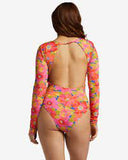 Sunny Coast Long Sleeve UPF 50 One-Piece Swimsuit