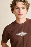 RHYTHM SOUNDS CONTRAST BAND SS T-shirt
