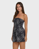 BILLABONG VACAY ALL DAY  ROMPER PRINT