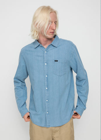 CAMISA RVCA HARBOUR LS