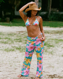 BILLABONG PIPE DREAMS MULTI TRIANGLE BIKINI TOP