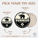 NON-TINTED MINERAL SUNSCREEN - IVORY TRAVEL TIN