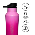 Corkcicle 20oz Sport Canteen in Ombre Unicorn Kiss