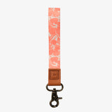 THREAD CORAL CRUSH - WRISTLET KEYCHAIN