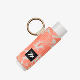 THREAD CORAL CRUSH - CHAPSTICK HOLDER KEYCHAIN