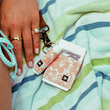 THREAD CORAL CRUSH - CHAPSTICK HOLDER KEYCHAIN