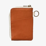 THREAD CORAL CRUSH - LEATHER ZIP WALLET