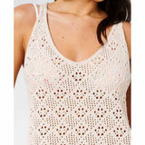 RIP CURL HALF MOON BAY CROCHET TOP