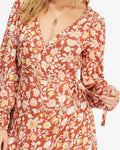 Billabong Spring Romance Tropical Floral Mini Dress