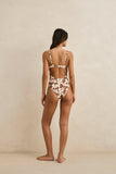 RHYTHM MELIA FLORAL TIE FRONT ONE PIECE