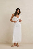 RHYTHM GIGI GATHERED MAXI DRESS