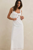 RHYTHM GIGI GATHERED MAXI DRESS