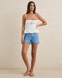 RHYTHM GIGI TIE FRONT TOP
