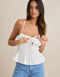 RHYTHM GIGI TIE FRONT TOP