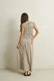 RHYTHM CAPRI CHECK TOP