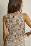 RHYTHM CAPRI CHECK TOP