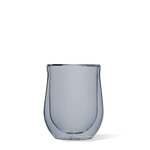 Corkcicle glass stemless gray