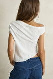 RHYTHM MAYA LACE ASYMMETRIC TOP