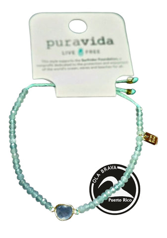 PURA VIDA MIXED DAINTY GEMSTONE