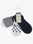 Roxy 3 pack No Show Socks