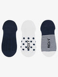 Roxy 3 pack No Show Socks