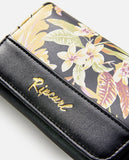 Mixed Floral Mid Wallet