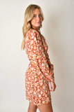 Billabong Spring Romance Tropical Floral Mini Dress