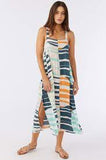 MIRANDA MIDI PRINTED DRESS COVER-UP