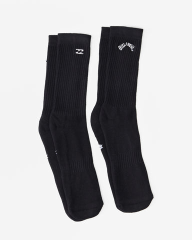 Billabong 2 pack Core Crew Socks