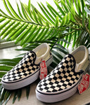 CHECKERBOARD SLIP-ON