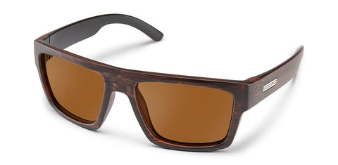 Suncloud Optics Mayor Polarized Sunglasses (Burnished Brown, Brown Polarized)